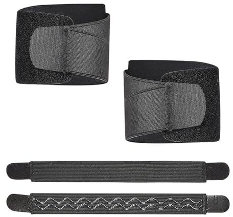 Neoreser Fußgewölbe Bandage Plantarfasziitis, Fußgewölbestütze Verstellbare Frauen Männer, Adjustable Rutschfeste Arch Unterstützung Pads, Für Fußschmerzen, hohe Bögen, Plattfüße, Schwarz