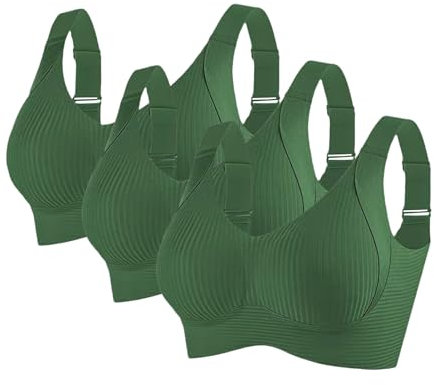 Soutien Gorge de Sport Femme,Sport Yoga Push Up Anti-Affaissement Soutiens-Gorge Grande Taille à Maintien Supérieure Doux et Respirant Brassière,Soutien Gorge Collant