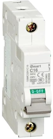 KSZHZYMGX Disjoncteur Miniature OSMC32N, 1P, Courbe D, 2 A, 230 V, ICN = 6 kA, M5