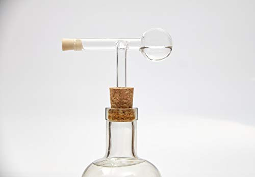 Schnapsportionierer mit konischem Korken, Glasbläserei Weber, Schnaps Portionierer, Flaschenausgießer,(20 ml eigene Herstellung made in Germany)