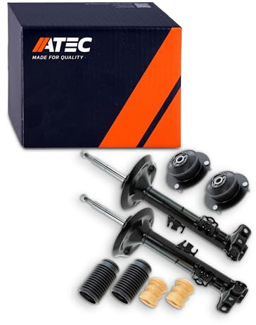 ATEC Germany 2x Gasdruck Stoßdämpfer Vorne Federbein inkl. Domlager & | Kompatibel mit: BMW 3, 3 Cabriolet, 3 Compact, 3 Coupe, 3 Touring