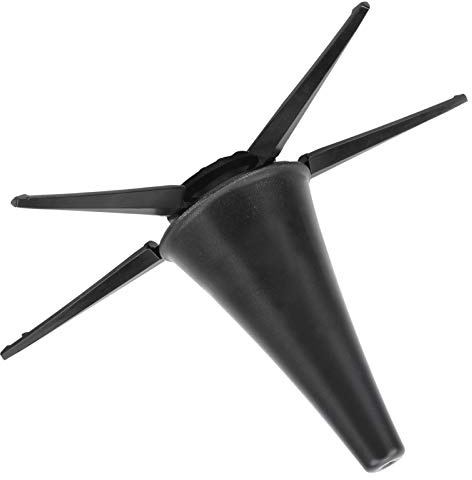 Aatraay Soporte de Clarinete 11 × 6 × 6, 5 Patas Plegable, Negro, ABS, Aleación de Aluminio y Metal, Soporte para Clarinete Si Bemol