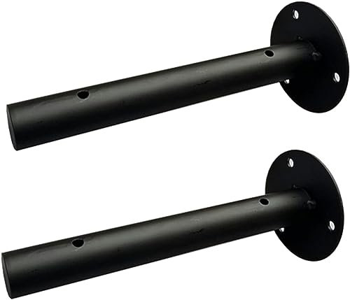 Heavy Duty 15cm/20cm/25cm/30cm/35cm DIY Anpassen Rustikale Regal Runde Rohr Schwebende Regalhalterung Wandmontage Industri