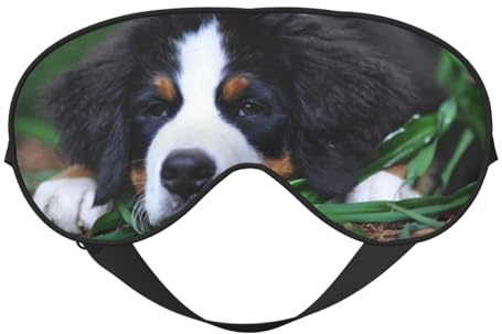 Augenmasken, verstellbare Schlafmaske, Augenabdeckung, Augenschutz, Schattenabdeckung zum Schlafen, Schichtarbeit,Schöner Berner Sennenhund