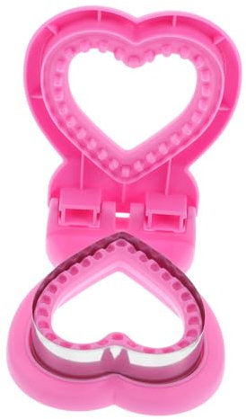 Amosfun Cortador De Galletas En Forma De Corazón Molde Para Dulces Herramienta Versátil