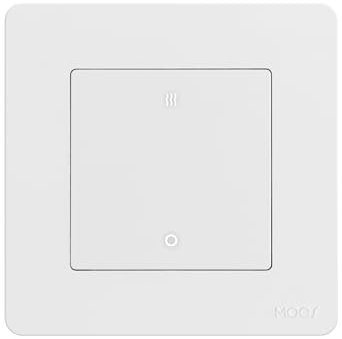 MOES ZigBee 20A Water Heater Smart Switch, Timer Control, Tuya Smart Alexa/Google Home Voice Control, ZigBee Signal Repeater, Requires ZigBee Hub - White