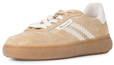 Tamaris Damen Schnürer beige 40