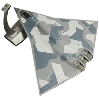 BMAONZ Kleinen Modellflugzeugen 1/144 Für J36 J-36 Metall Kampfflugzeug Flugzeug Modell Maßstab Diecast Metall Spielzeug Desktop Ornament Miniatur Modelle