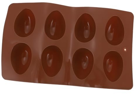 Cabilock Cavity Silicone Baking Cake Mold Easter Egg Chocolate DIY Candy Molds Making Shape Baking