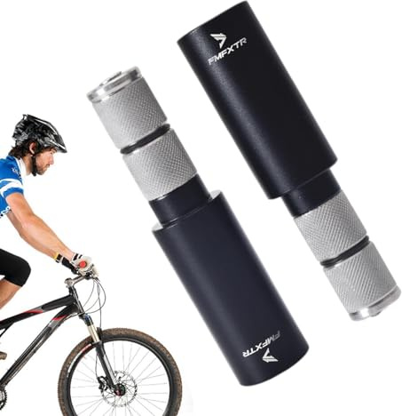 Genérico Extensión De Manillar De Bicicleta – Aleación De Aluminio | Compatible Con Bicicleta De Carretera, Montaña, Plegable, Urbana, Ciclismo Diario, Ligero Y Resistente