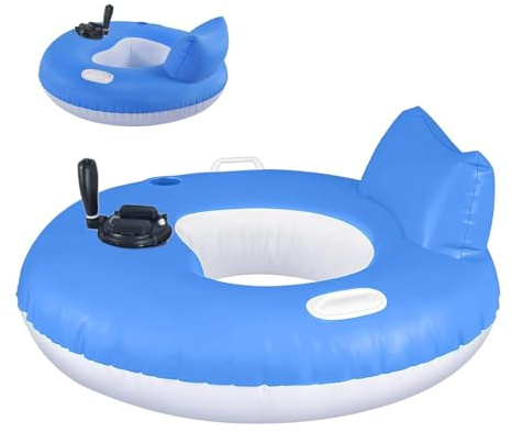Motorisiertes Schwimmbecken (Erwachsenengröße) – Eingebauter Elektroantrieb Wiederaufladbar | Wasser‑Luftsitz Mit Klapplehne – Ideal Für Pool, See, Fluss, – Tragbare Liegematratze Herren Damen