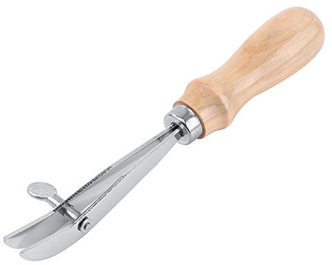 lederarbeiten werkzeug verstellbarer furchenzieher diy für basteln griff aus holz handwerkszeug leder handwerkzeug bastelwerkzeug schneidewerkzeug lederverarbeitungswerkzeug