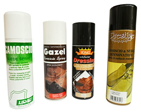 Schutz- und Pflegespray für Schuhe aus Wildleder, Nubukleder etc. 200 ml dunkelblau