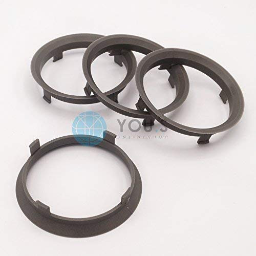 4 x ZENTRIERRINGE DISTANZRING für ALUFELGEN A701666 70,1-66,6 mm AEZ, Dezent, Dotz, Enzo