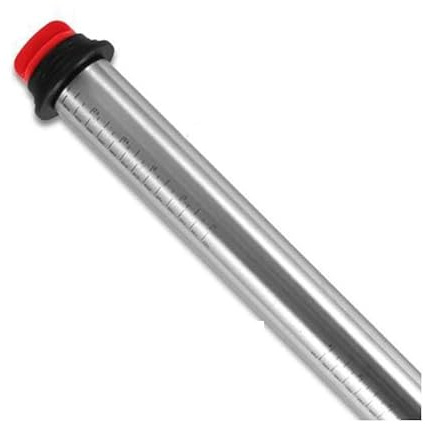 MATTARELLO REGOLABILE ACCIAO INOX SPESSORE REGOLABILE CON ANELLI IMPASTO DOLCI