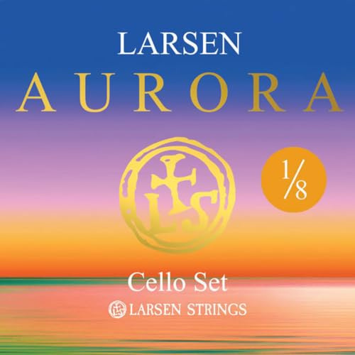 LARSEN STRINGS Aurora Cello Saiten medium Satz 1/8 Medium