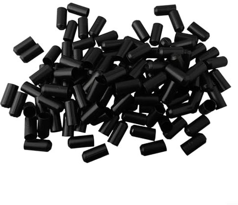 100 cappucci termorestringenti caldi, impermeabili, per avvolgere cavi elettrici (40 x 60 mm)