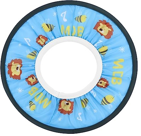 Hoement 1stück Wasserdichte Duschhaube Mit Ohrenschutz Verstellbare Shampoo Kappe Für Sorgenfreies Haarewaschen Cartoon Design Für Kleinkinder