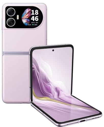 Blackview Teléfono Móvil Hero 10, Diseño Plegable Doble Pantalla de 6.9 2.5K, Cámara 108MP, Helio G99, 36GB RAM+256GB ROM, 4000mAh 45W Carga Rápida, Smartphone Android 13 Doble SIM, GPS NFC Voleta