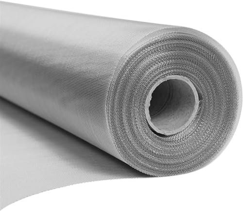 Rollo de malla de alambre de acero inoxidable de malla fina 8/20, red de filtro de alambre de aviario, valla de animales pequeños, 1 x 5 m, 1 x 10 m, 1 x 15 m, pantalla de malla metálica para ratones,