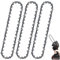 3 Pack da 6 pollici Catena per motosega Catena di ricambio Mini Catena di ricambio per motosega Mini Lame per motosega, Catena di ricambio per motosega da 6 pollici 37 Maglie