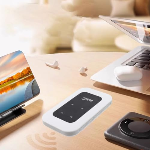 Appareil Hotspot Mobile WiFi 4G, Routeur de Modem WiFi Portable de 300 Mbps avec Emplacement pour Carte SIM, 10 Appareils, Routeur de Voyage, Bouche et Jeu