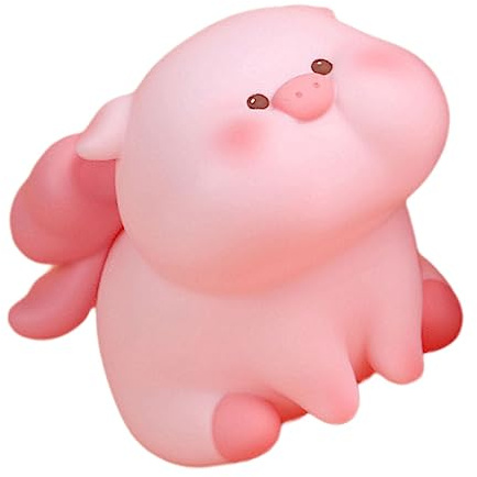 SKISUNO Salvadanaio Forma Maiale Salvadanaio Per Casa Regalo Compleanno Realizzato in Sicuro e Liscio Resistente e Stabile