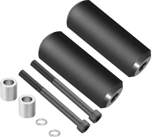 AC-MTORC 4 Upper Shock Mount Frame Sliders Falling Crash Protector Guards Falling Side Protector No Cut Kits for Harley Sportster XL883 XL1200 2004-2022