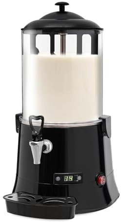 Genérico Máquina de Chocolate Caliente de 2,64 galones, máquina Comercial for Hacer Chocolate Caliente y dispensador, con Grifo, Calentador de Bebidas for Calentar Chocolate, café, Leche y té.