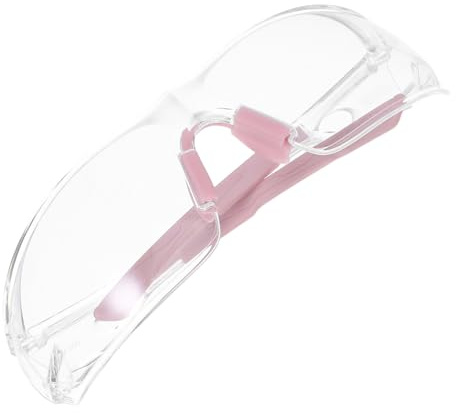 HAMPPLIES Occhiali Protettivi da Lavoro Donna Trasparenti Antivento Antiappannamento Leggeri Ergonomici per Protezione Occhi in Laboratorio Falegnameria e Attività Outdoor