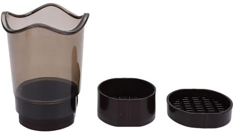 YUYTE Tagliafragole, 8 Lame Tagliafrutta Staccabile in Acciaio Inossidabile 304 con Piastra di Spinta per Fragole Banane Cetrioli Funghi Uova Sode (GREY)