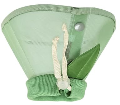 Collare Elisabetta per Cani Proteggi-collo regolabile antigraffio | Collare Cono Gatto Rete Traspirante per Cucciolo Taglie Piccole Medie Grandi Interno Esterno Giardino Viaggio Passeggiata