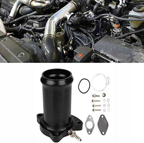 Qiilu Valvola EGR, tubo di ricambio valvola adatto per kit di eliminazione EGR 1.9 TDI 130/160 CV