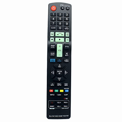 AKB73635401 Fernbedienung Ersatz für LG Blu-ray Heimkinosystem BH9540TW BH7540TW BH7240B BH7440P BH7540T S94T1-S S94T1-C S94T1-W T2W4-4 BH7220B BH7420P BH75200 T