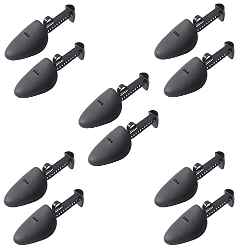 Shoe Stretcher for Men Women, Ruspela Adjustable Shoe Stretchers 5 Pairs Boot Stretchers Men Shoe Tree Shoe Stretchers Plastic Length Shoe Shaper Support