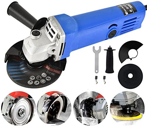 2000W Corded Electric Angle Grinder 115mm Disc Heavy Duty Cutting Grinding
