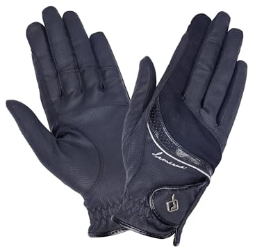 LeMieux Competition Adults Horse Riding Gloves - Navy Blue XS