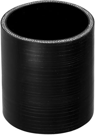 X AUTOHAUX Straight Coupler Silicone Hose 3.15 ID 3.94 Length 0° | Black, 1 pcs, car silicone hose, Coolant hose, 4-Ply 5mm Thickness, Air Intake/Turbo/Intercooler Piping Tube