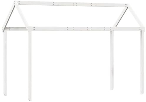 vidaXL Toit de lit pour Enfants 207x95,5x159 cm Bois de pin Massif, Toit de lit, baldaquin de lit pour Enfant, Toit pour lit d'enfant