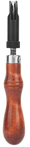 Herramienta de Biselado de Borde de Cuero, Herramienta Edge Skiving para cuero Biseladora de Cuero Herramienta de Corte y Biselado para Corte Cuero Artesanal de Bricolaje