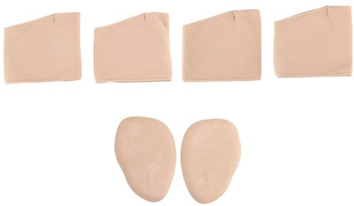 Asyduey Mittelfuß ÄRmel Pads 2 Paar Fuß Ballen FußKissen und 1 Paar Gel Vorderfuß Kissen für Metatarsalgie, Blasen, Kallus, Neurom, Schmerzlinderung Diabetischen FüßEn - MäNner und Frauen