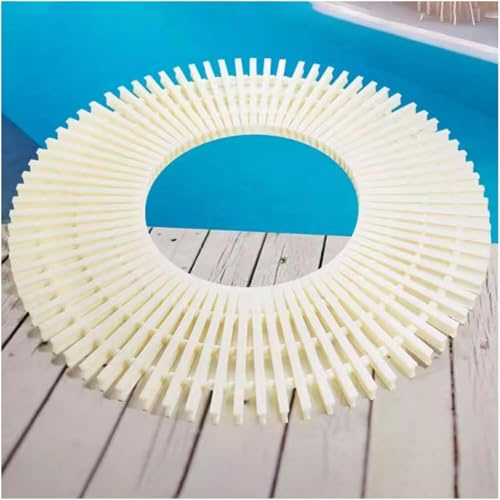LoiYtrd Rejilla de plástico para Piscinas Rejilla de Drenaje for alcantarillado, ensamblable, de plástico, móvil (Ancho 20 cm, 10 Unidades), Color Beige Cubierta de Piscina de Composite