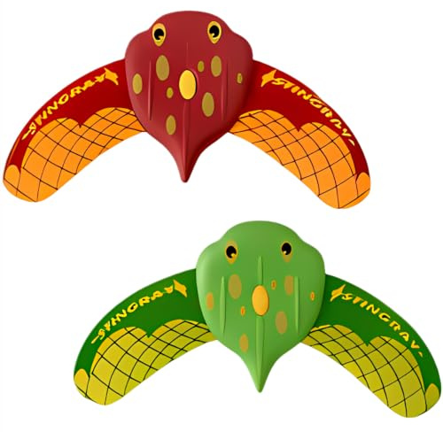 ZPSCXQ Sinkies for Kids Swimming, Diving Toys Set, Stingray Pool Sinkers for Swimming Pool Activities, Family Water Games with EVA Material