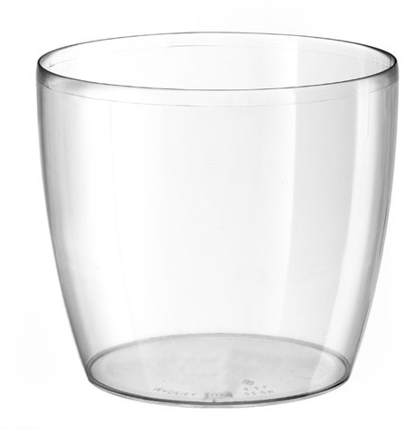 TERAPLAST 10446022 Pot 22 x 20 cm Transparent