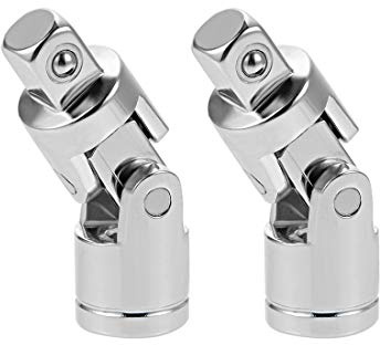 uxcell 2 Pcs 3/8 Inch Drive Universal Joint Socket, Cr-V
