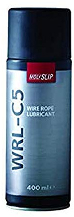Molyslip WRL-C5 Wire Rope Lubricant Spray 400 ml
