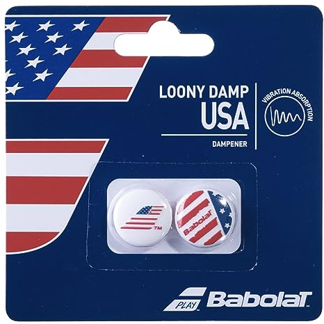 Babolat Loony Damp US X2 Anti-Vibratoren, Erwachsene, Unisex, Country (Mehrfarbig), Einheitsgröße
