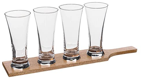 Secret de Gourmet - Estuche de 4 vasos de cerveza victor de 27cl