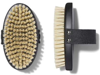 Keys Soulcare Energizing Dry Body Brush, Gently Exfoliates & Opens Pores for Soft, Smooth, Brighter & Glowing Skin, Vegan, Cruelty-Free