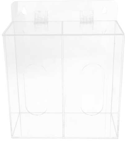 Handschuhspender Zur Wandmontage Für Masken Und Handschuhe Aus Acryl Sparsames 2-teiliges Design